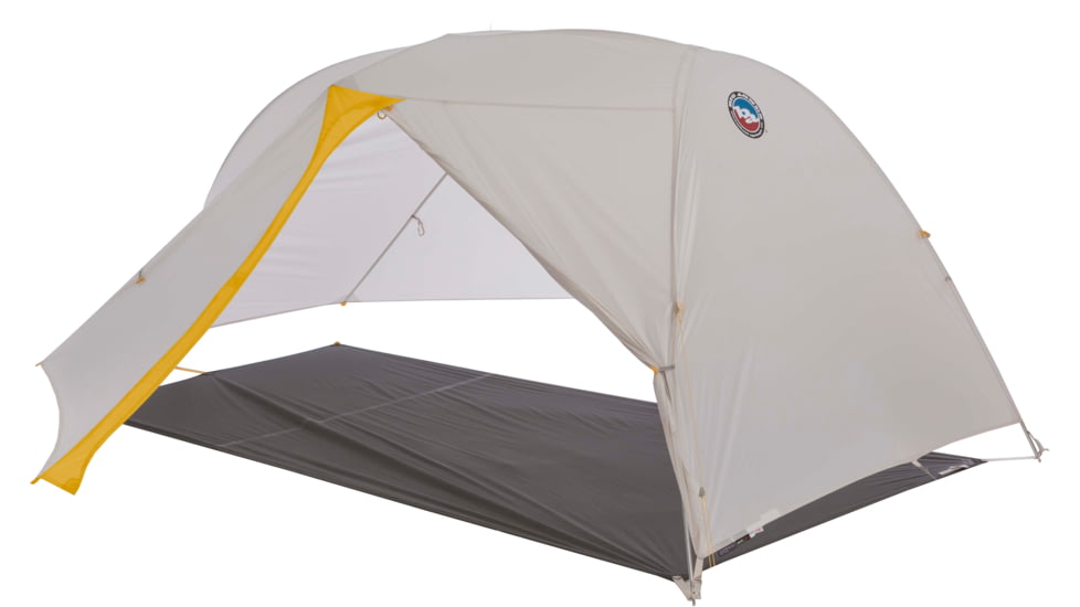 Big Agnes Tiger Wall UL2 Solution Dye Tent, Gray/Yellow, TTWUL221