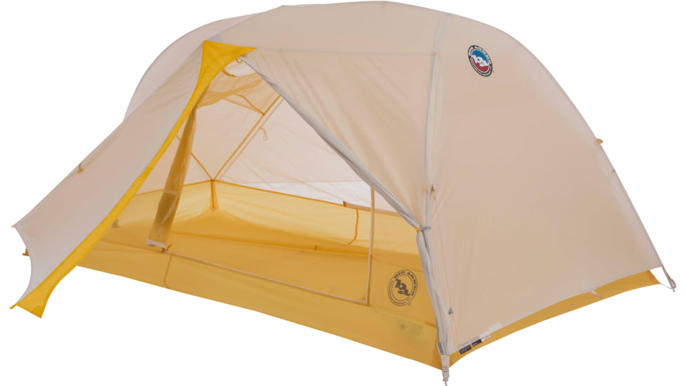 Big Agnes Tiger Wall UL2 Solution Dye Tent, Gray/Yellow, TTWUL221
