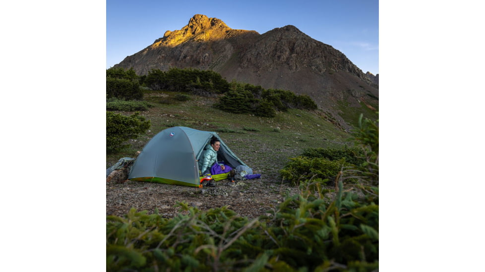 Big Agnes Tiger Wall Ul1 Tent, Mercury/Evening Primrose, 1 Person, TTWUL125