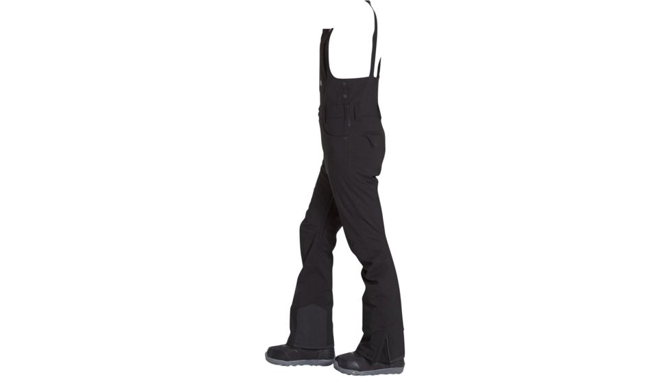 Billabong Riva Adiv Insulated Bib - Womens, Black, Medium, JSNPVBRP-001-M