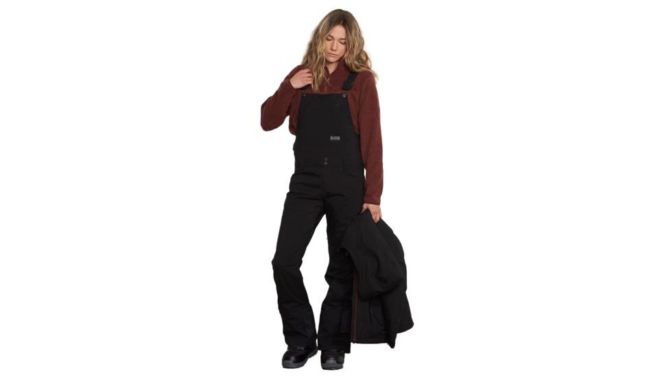 Billabong Riva Adiv Insulated Bib - Womens, Black, Medium, JSNPVBRP-001-M