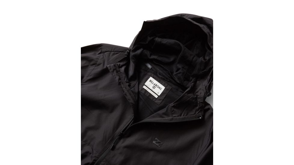 Billabong Transport Windbreaker Jacket - Mens, Black, Large, M701LTRA-BLK-L