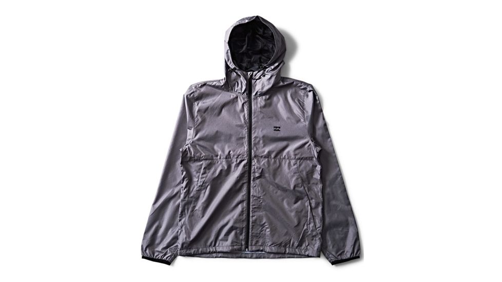 Billabong Transport Windbreaker Jacket - Mens, Grey Heather, Medium, M701LTRA-GRH-M