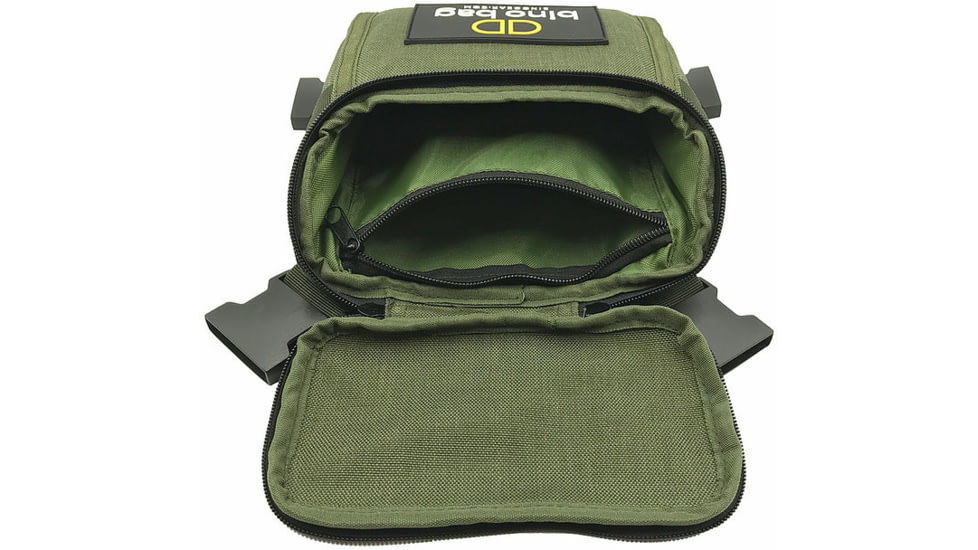 Bino Dock Bino Bag Green Includes 3 Straps &amp; Safety Crd