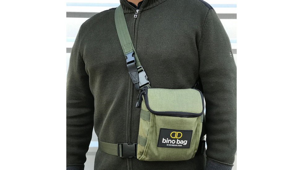 Bino Dock Bino Bag Green Includes 3 Straps &amp; Safety Crd