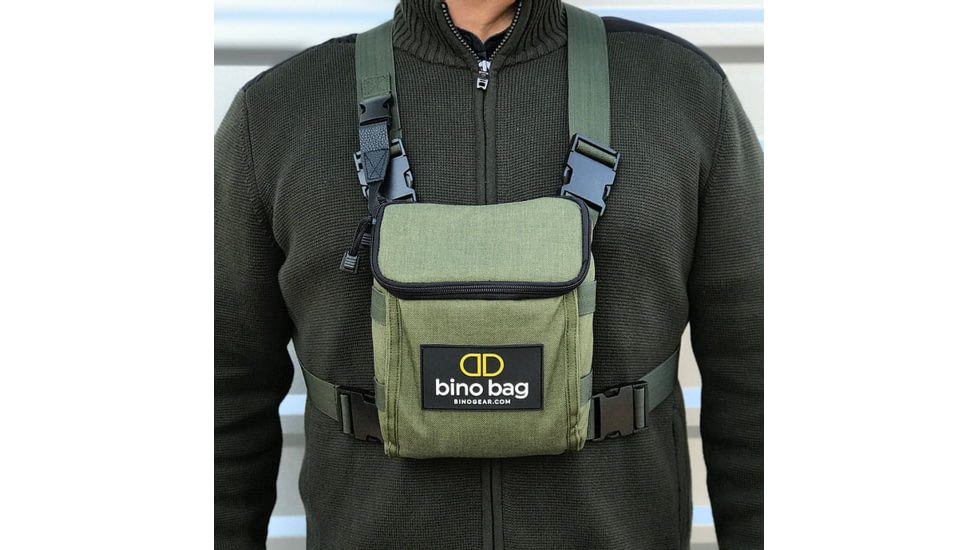 Bino Dock Bino Bag Green Includes 3 Straps &amp; Safety Crd