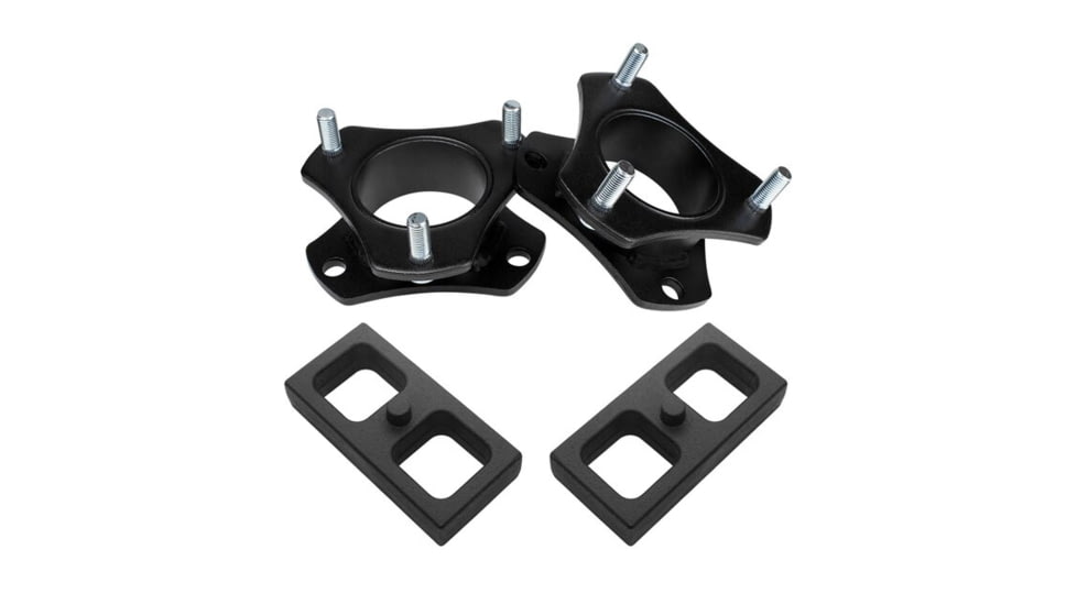 Bison Offroad Toyota Tacoma TRD / SR5 / Rock Warrior 2WD/4WD 2005-2020 Lift Kit, 32.5in Max Tire Size, Black, 3F/ 1R, TK-1502-32.5