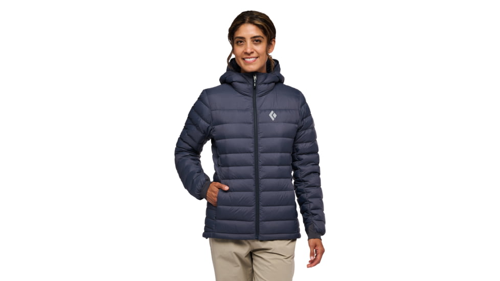 Black Diamond Access Down Hoody - Womens, Charcoal, Medium, AP7440970038MED1