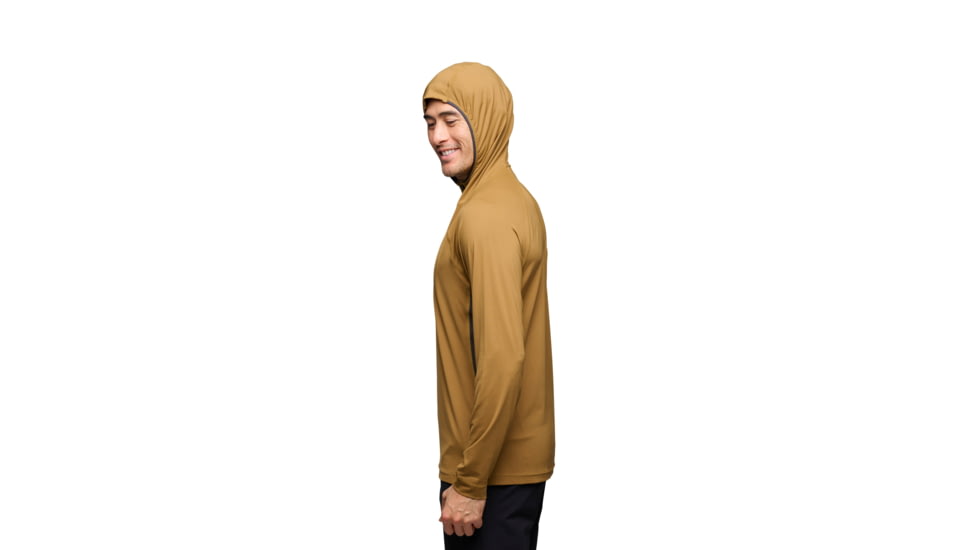 Black Diamond Alpenglow Pro Hoody - Mens, Flax, Large, AP7520932021LRG1