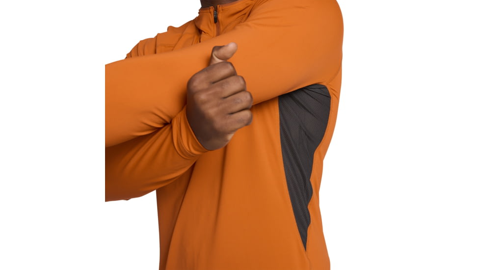 Black Diamond Alpenglow Pro Hoody - Mens, Saffron, Small, AP7520938012SML1