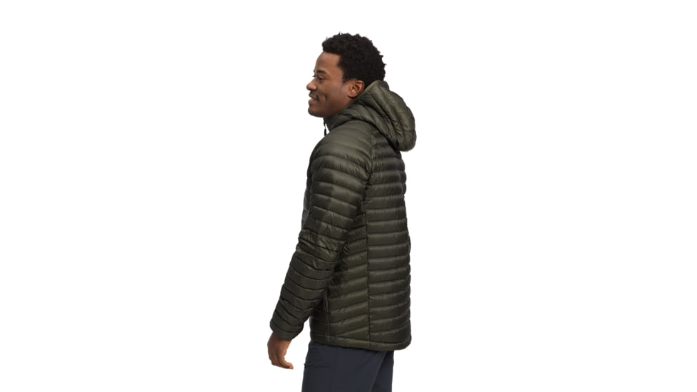 Black Diamond Approach Down 1.0 Hoody - Mens, Dark Moss, Medium, AP7440923004MED1
