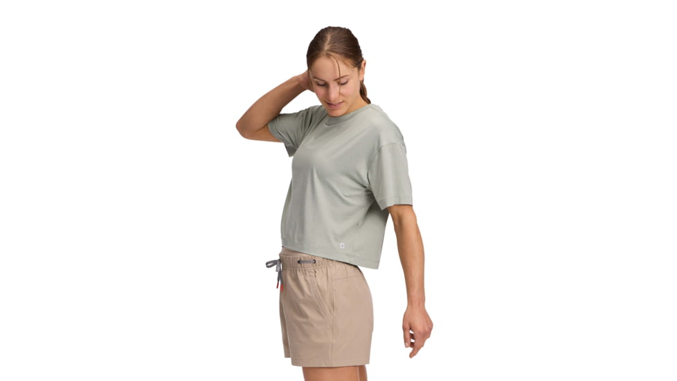 Black Diamond Circuit Short Sleeve Tee Long - Womens