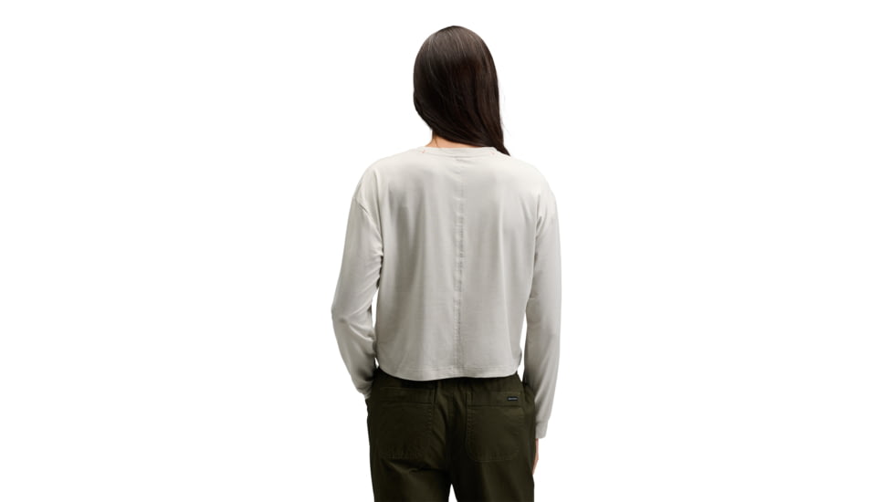Black Diamond Circuit Long Sleeve Tee - Womens, Alloy, Extra Small, AP7520171000XSM1