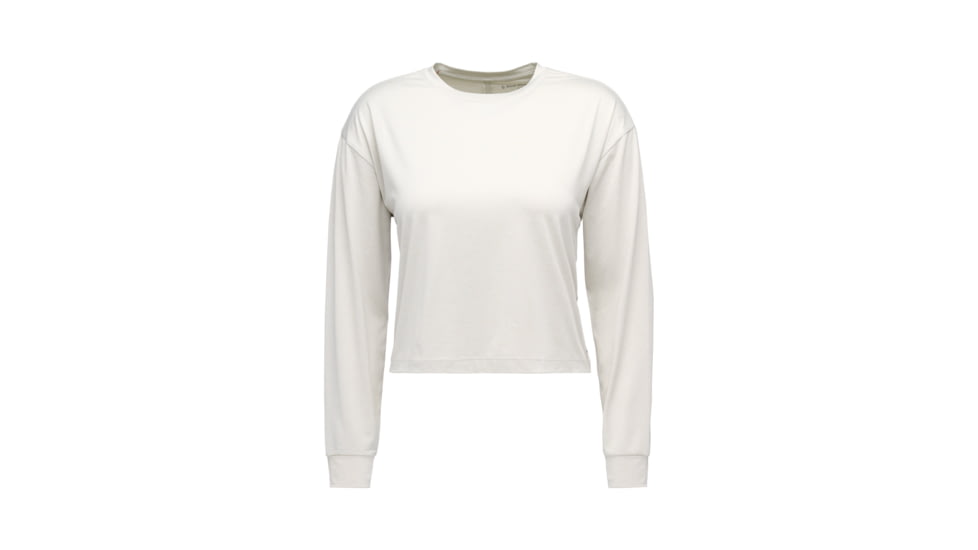 Black Diamond Circuit Long Sleeve Tee - Womens, Alloy, Extra Small, AP7520171000XSM1