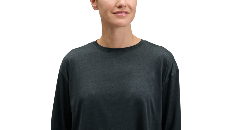 Black Diamond Circuit Long Sleeve Tee - Womens, Black, Medium, AP7520170002MED1