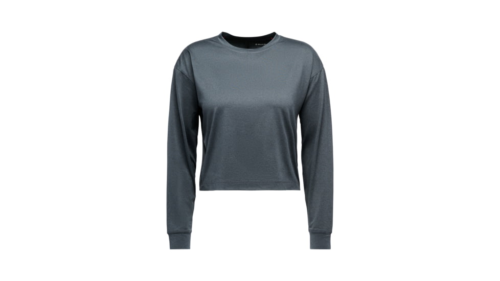 Black Diamond Circuit Long Sleeve Tee - Womens, Black, Medium, AP7520170002MED1