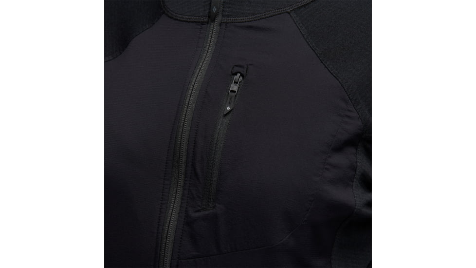 Black Diamond Coefficient LT Hybrid Hoody - Womens, Black, Medium, AP7440560002MED1