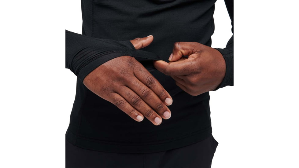 Black Diamond Coefficient LT QZ Po - Mens, Black, Extra Large, AP7600260002XLG1