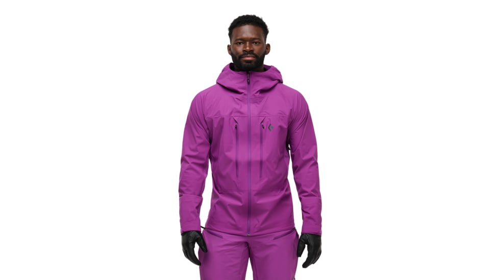 Black Diamond Dawn Patrol Hybrid Shell - Mens, Piton Purple, Medium, AP7470055022MED1