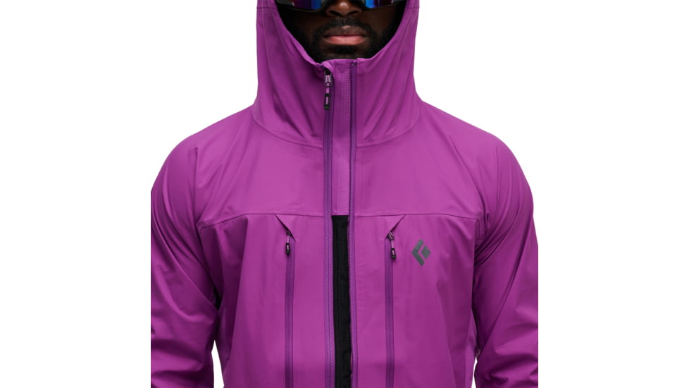 Black Diamond Dawn Patrol Hybrid Shell - Mens, Piton Purple, Medium, AP7470055022MED1