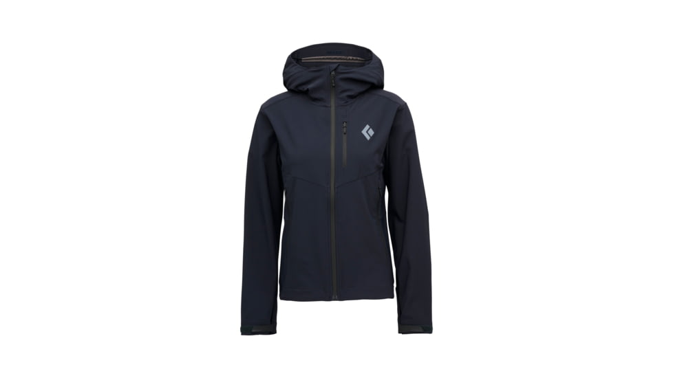 Black Diamond Dawn Patrol Softshell - Womens, Black, Medium, AP7470070002MED1