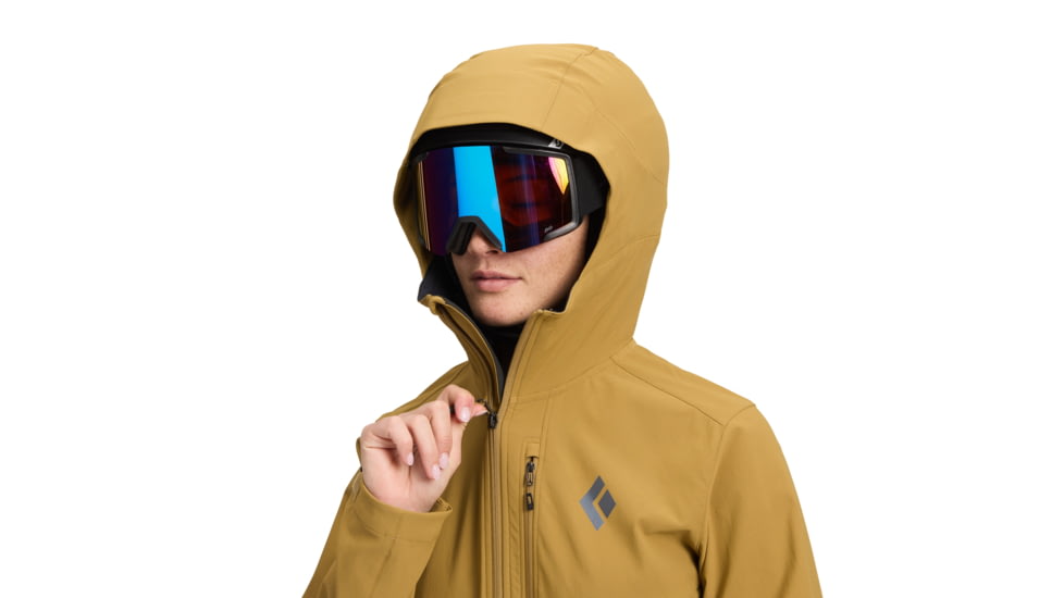 Black Diamond Dawn Patrol Softshell - Womens, Flax, Medium, AP7470072021MED1