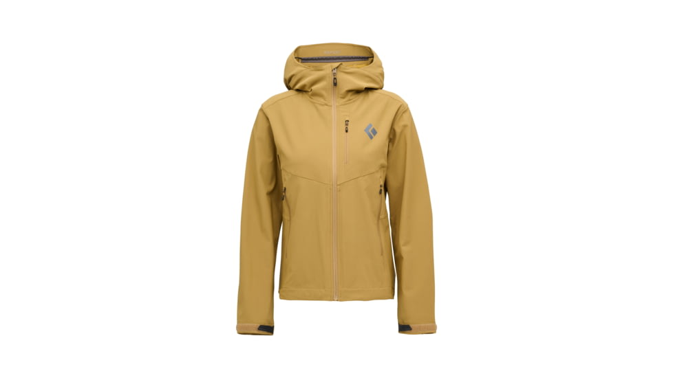 Black Diamond Dawn Patrol Softshell - Womens, Flax, Medium, AP7470072021MED1