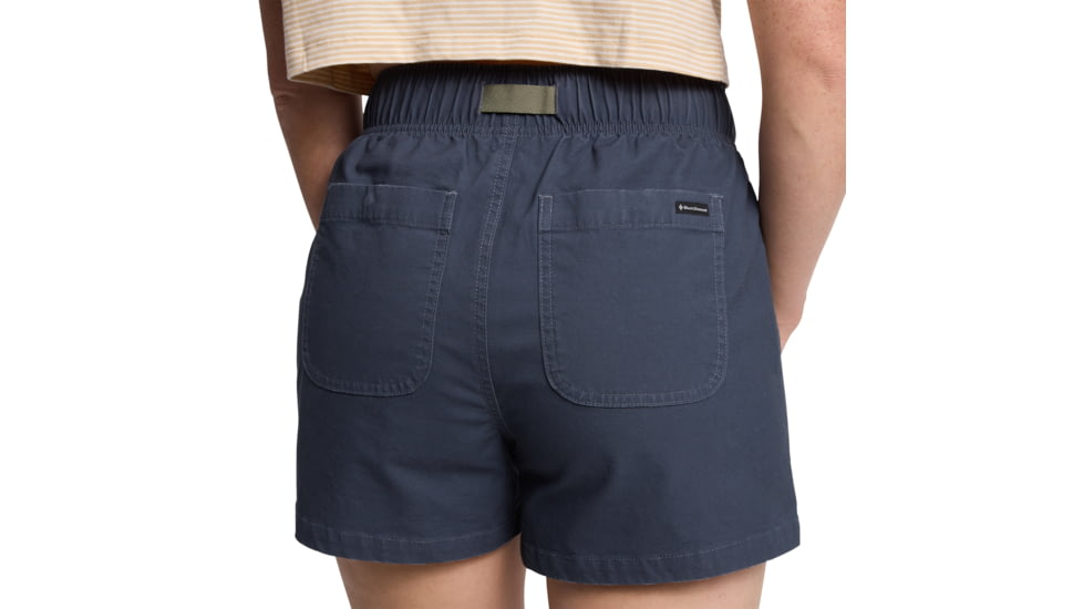 Black Diamond Ethos Shorts - Womens, Charcoal, Medium, AP7501570038MED1