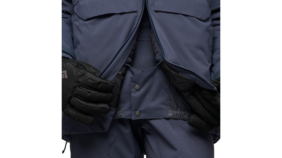 Black Diamond Factor Insulated Parka - Womens, Charcoal, Extra Large, AP7461070038XLG1