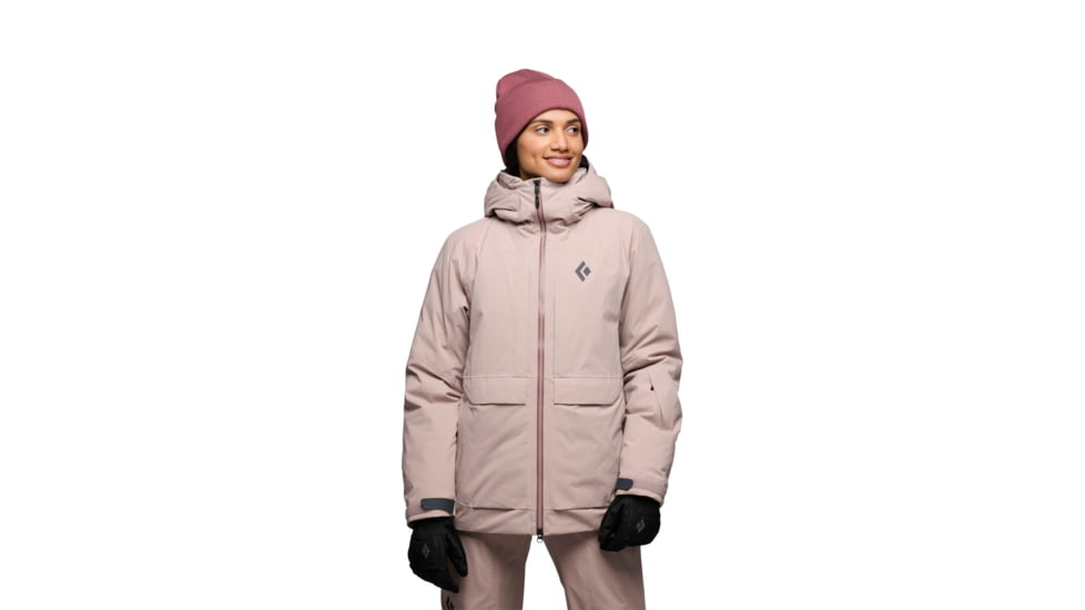 Black Diamond Factor Insulated Parka - Womens, Pale Mauve, Large, AP7461075019LRG1