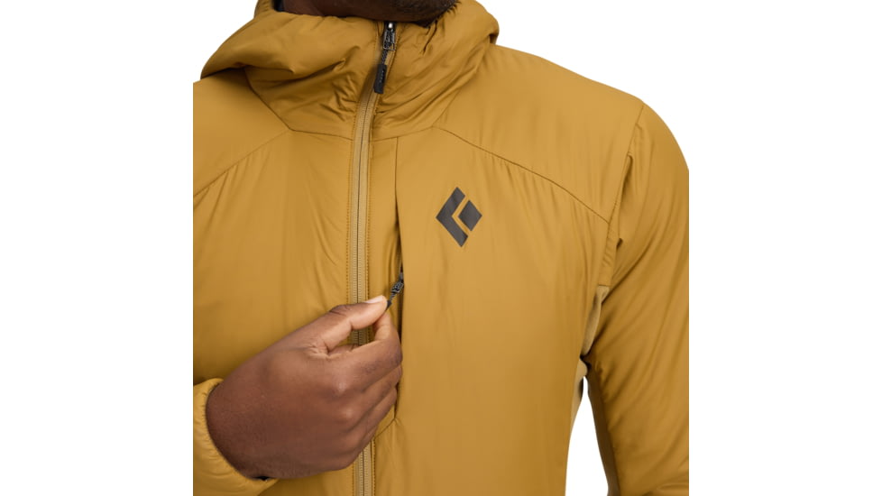 Black Diamond First Light 1.0 Stretch Hoody - Men's, Flax, Small, AP7522652021SML1
