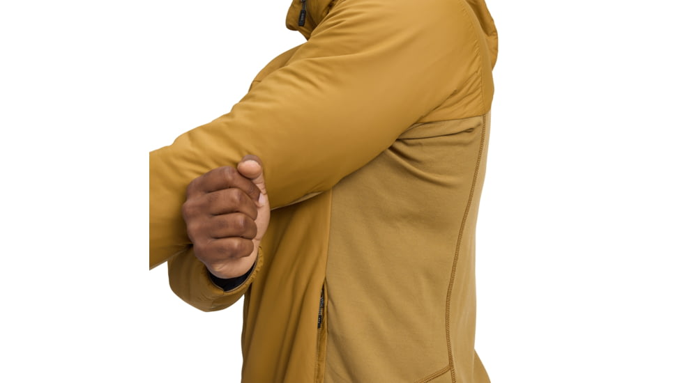 Black Diamond First Light 1.0 Stretch Hoody - Men's, Flax, Small, AP7522652021SML1