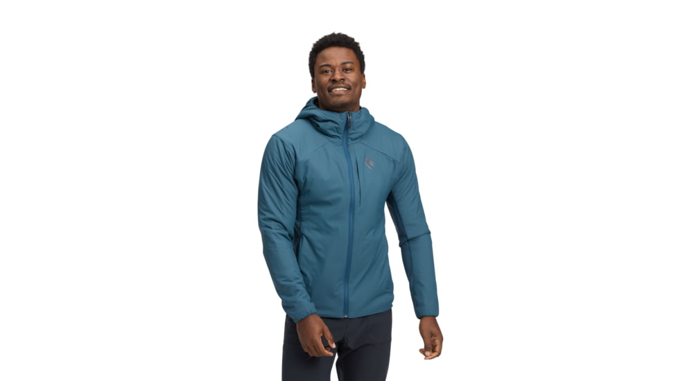 Black Diamond First Light 1.0 Stretch Hoody - Men's, Midnight Blue, Large, AP7522654034LRG1
