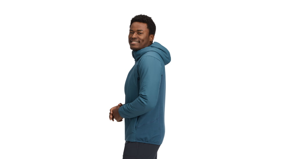 Black Diamond First Light 1.0 Stretch Hoody - Men's, Midnight Blue, Large, AP7522654034LRG1