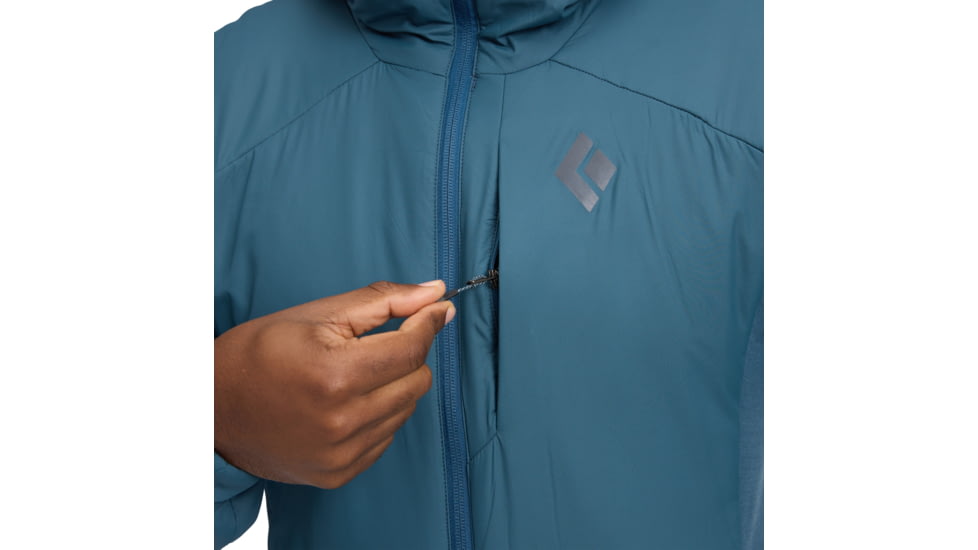 Black Diamond First Light 1.0 Stretch Hoody - Men's, Midnight Blue, Large, AP7522654034LRG1