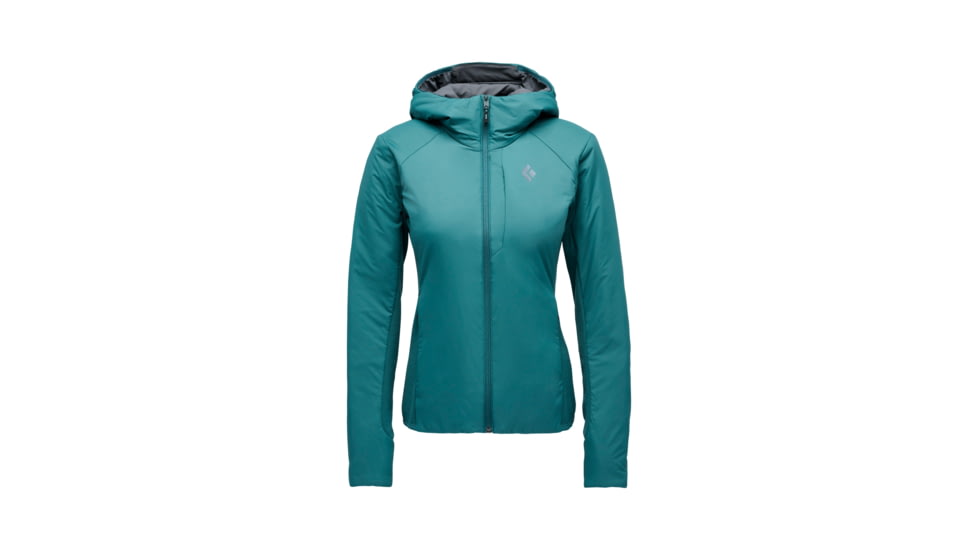 Black Diamond First Light 1.0 Stretch Hoody - Womens, Deep Woods, Extra Small, AP7522663062XSM1