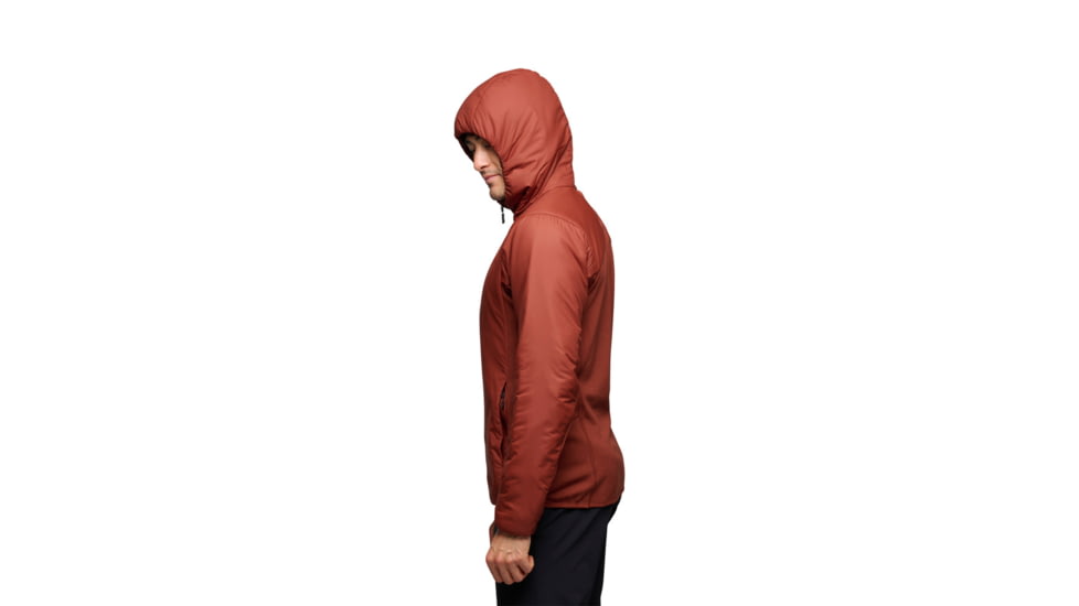 Black Diamond First Light Hybrid Hoody - Men's, Iron Red, Large, AP7522656053LRG1