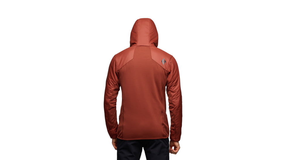 Black Diamond First Light Hybrid Hoody - Men's, Iron Red, Large, AP7522656053LRG1