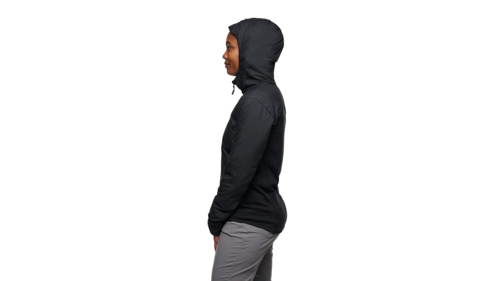 Black Diamond First Light Hybrid Hoody - Womens, Black, Medium, AP7522660002MED1