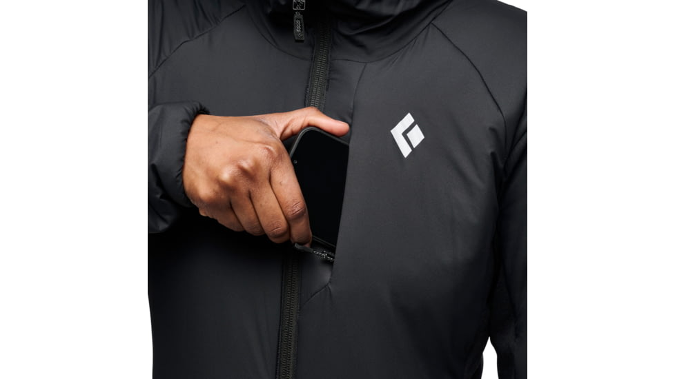 Black Diamond First Light Hybrid Hoody - Womens, Black, Medium, AP7522660002MED1
