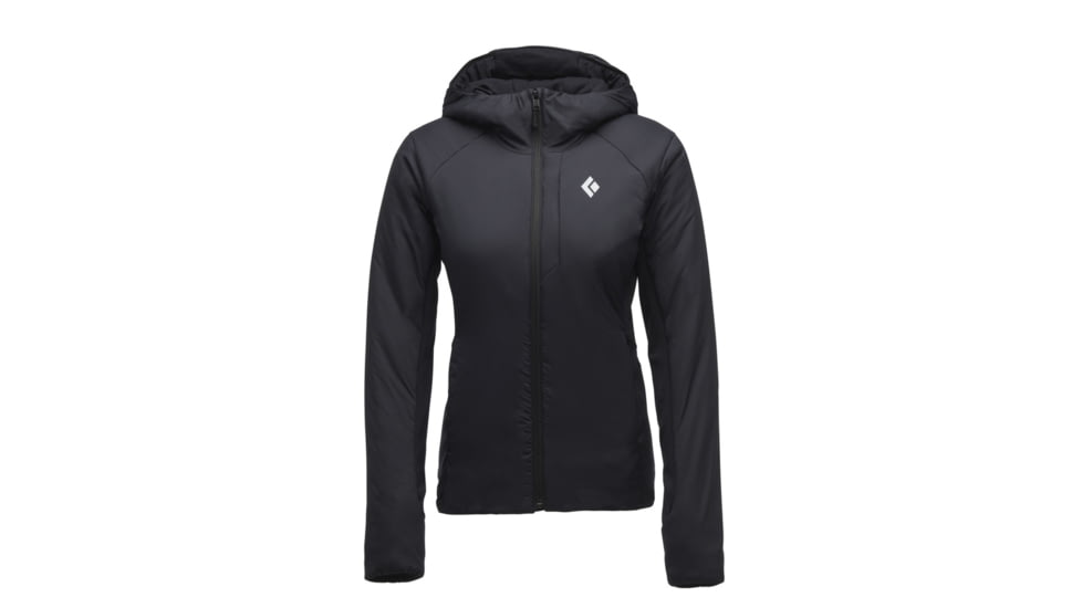 Black Diamond First Light Hybrid Hoody - Womens, Black, Medium, AP7522660002MED1