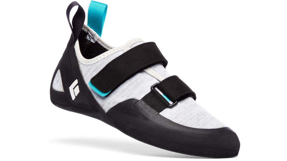 Black Diamond Momentum Climbing Shoes - Womens, Black/Alloy, 8.5, BD57010693090851