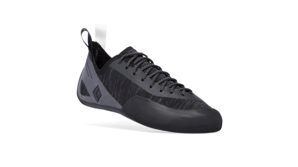 Black Diamond Momentum Lace Climbing Shoes - Mens, Black/Anthracite, 8 US, BD57010391180801