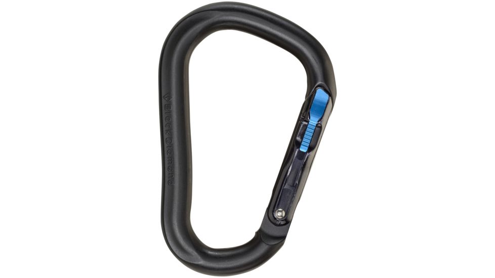 Black Diamond RockLock Magnetron Carabiner-Black/Blue