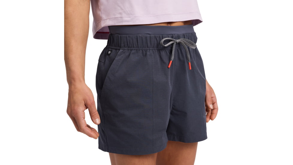 Black Diamond Sequence Shorts - Womens, Charcoal, Medium, AP7501590038MED1