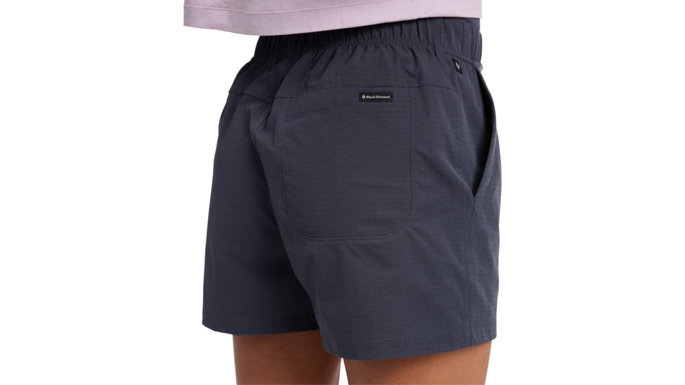 Black Diamond Sequence Shorts - Womens, Charcoal, Medium, AP7501590038MED1