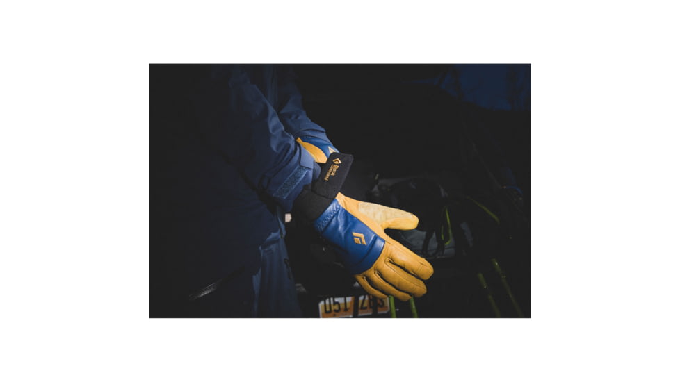 Black Diamond Spark Gloves, Henna-Ink Blue, Large, BD8011309498LRG1