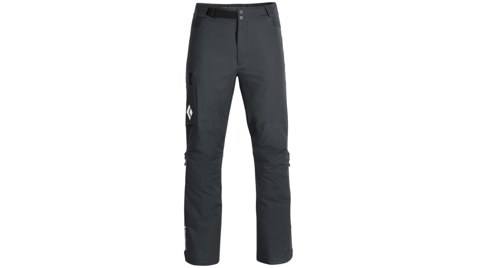 Black Diamond Vapor Point Pant - Mens-Slate-Regular Inseam-X-Large