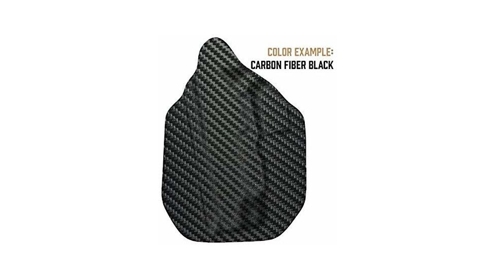 Black Rhino Concealment Concealed Carry IWB Holster System / Glock, Model Glock 20/21, Left Handed Shooter, Cant 0 Degrees, Carbon Fiber Black, 191204379631