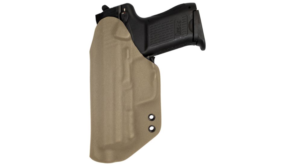 Black Rhino Concealment Concealed Carry IWB Holster System / Glock, Model Glock 20/21, Left Handed Shooter, Cant 0 Degrees, Desert Tan, 191204379662